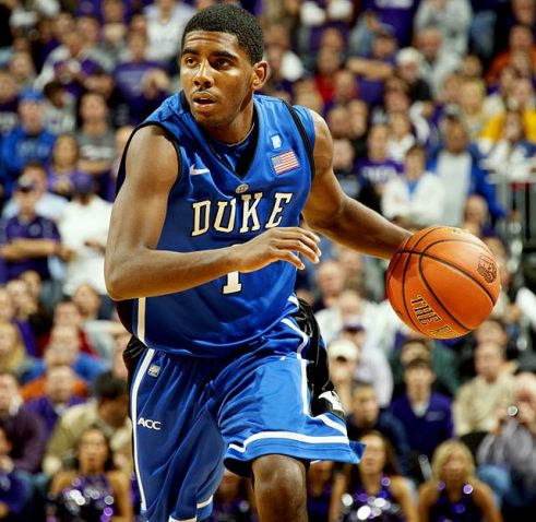 One of my favorite One-and-Dones, current Cleveland Cavalier and former Duke Point Guard, Kyrie Irving.